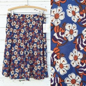LuLaRoe Floral Madison Skirt